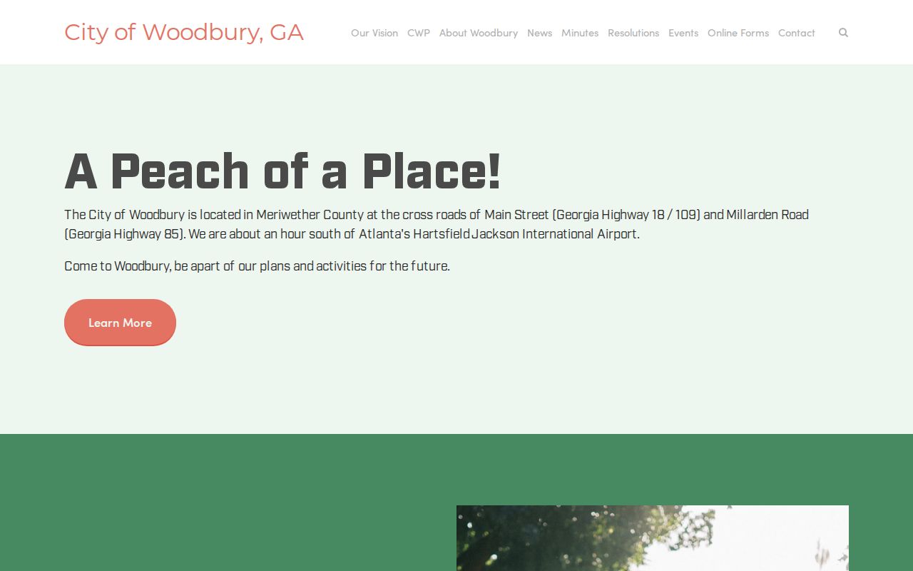 Woodbury official site directing citation payments to EZ Court Pay